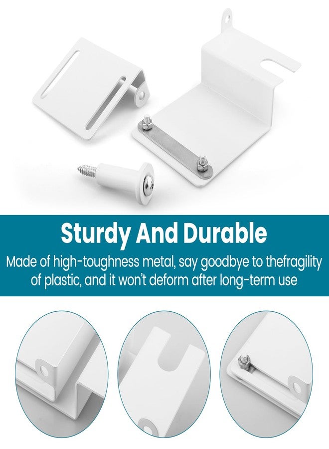 VIDABTE Child Safety Door Top Lockprevents children and pets from opening the door, Top Door Lock for Interior and exterior doors, Adjustable Child Locks (2 pcs) - Image 3